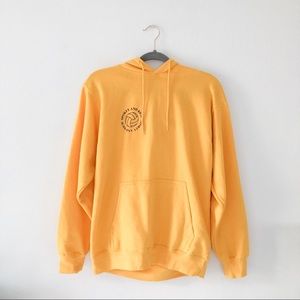 Sporty & Rich Yellow Volleyball Hoodie